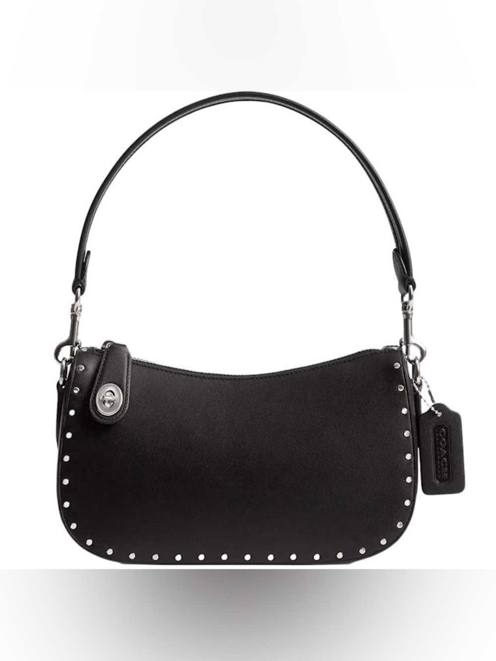 Coach Swinger Bag with Rivets